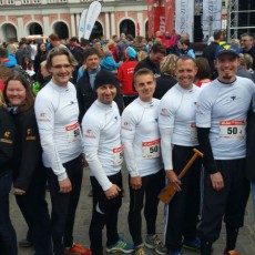 Laufen und Anfeuern- 23. Rostocker E.ON Citylauf am 17.5.2015